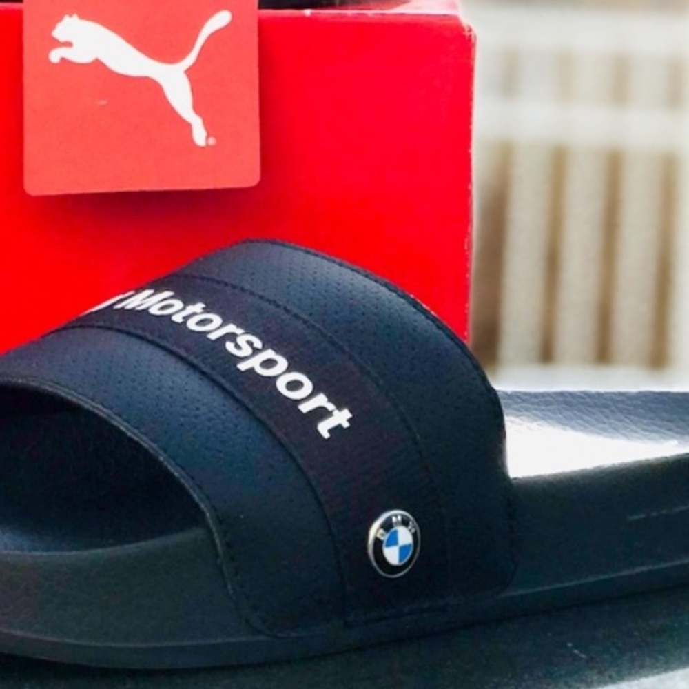 NWT🚘Puma x BMW MMS Leadcat Edition Slides - Picture 7 of 8